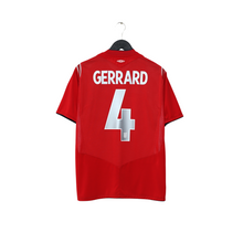 Load image into Gallery viewer, 2004/06 Gerrard #4 England Vintage Umbro Away Football Shirt (M) EURO 20040

