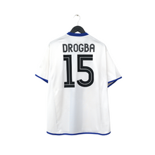 Load image into Gallery viewer, 2003/05 Drogba #15 Chelsea Vintage Umbro UCL Away Football Shirt (L)0
