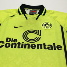 Load image into Gallery viewer, 1996/97 Sammer #6 Borussia Dortmund Vintage Nike Home Football Shirt (L)3

