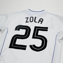 Load image into Gallery viewer, 2001/03 Zola #25 Chelsea Vintage Umbro Away Football Shirt (M)9
