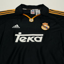 Load image into Gallery viewer, 1999/01 Raul #7 Real Madrid Vintage Retro adidas Away Football Shirt (M)3

