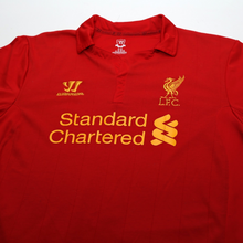 Load image into Gallery viewer, 2012/13 Suarez #7 Liverpool Vintage Warrior L/S Home Football Shirt (L)2
