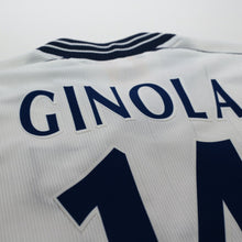 Load image into Gallery viewer, 1997/99 Ginola #14 Tottenham Hotspur Vintage PONY Home Football Shirt (XL)13
