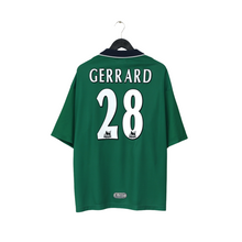 Load image into Gallery viewer, 1999/00 Gerrard #28 Liverpool Vintage Reebok Away Football Shirt (46/48) XXL0
