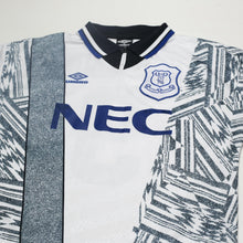 Load image into Gallery viewer, 1994/95 Ferguson #9 Everton Vintage Umbro Away Football Shirt (L)
