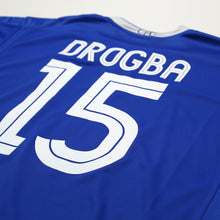 Load image into Gallery viewer, 2003/05 Drogba #15 Chelsea Vintage Umbro UCL Home Football Shirt (XL)10
