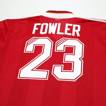 Load image into Gallery viewer, 1995/96 Fowler #23 Liverpool Vintage adidas Home Football Shirt (XL)9

