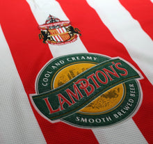Load image into Gallery viewer, 1997/99 SUNDERLAND Vintage Asics Long Sleeve Home Football Shirt Jersey (XL)
