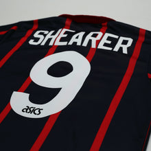 Load image into Gallery viewer, 1994/95 Shearer #9 Blackburn Rovers Vintage ASICS Away Football Shirt (M)11
