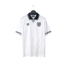 Load image into Gallery viewer, 1990/92 Gascoigne #19 England Retro Umbro Home Football Shirt (L) Italia 90
