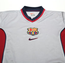 Load image into Gallery viewer, 1998/01 BARCELONA Vintage Nike Away Football Shirt (S)
