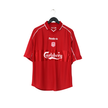 Load image into Gallery viewer, 2000/02 Gerrard #17 Liverpool Vintage Reebok Home Football Shirt (M)1
