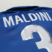 Load image into Gallery viewer, 1997/98 Maldini #3 Italy Vintage Nike Home Football Shirt (XXL) World Cup 9812
