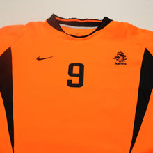 Load image into Gallery viewer, 2002/04 Van Nistelrooy #9 Holland Vintage Nike Home Football Shirt (L)3
