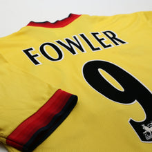 Load image into Gallery viewer, 1997/99 Fowler #9 Liverpool Vintage Reebok Away Football Shirt (M) 38/4012
