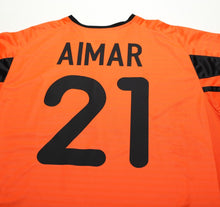 Load image into Gallery viewer, 2001/02 AIMAR #21 Valencia Vintage Nike Away Football Shirt Jersey (L)
