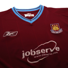 Load image into Gallery viewer, 2003/05 WEST HAM UNITED Vintage Reebok Home Football Shirt (L)7
