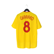 Load image into Gallery viewer, 2006/07 Gerrard #8 Liverpool Vintage adidas Away Football Shirt (L)0
