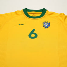 Load image into Gallery viewer, 2000/02 Roberto Carlos #6 Brazil Vintage Nike Home Football Shirt (S/M)3
