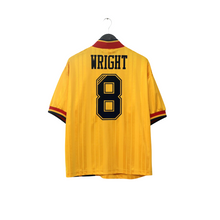 Load image into Gallery viewer, 1993/94 Wright #8 Arsenal Retro adidas Equipment Away Football Shirt (M/L)
