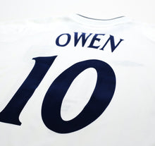 Load image into Gallery viewer, 2001/03 OWEN #10 England Vintage Umbro Home Football Shirt (XL) WC 2002 BRAZIL
