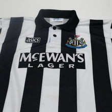 Load image into Gallery viewer, 1993/95 Cole #9 Newcastle United Vintage Asics Home Football Shirt (XL)
