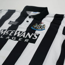 Load image into Gallery viewer, 1993/95 Cole #9 Newcastle United Vintage Asics Home Football Shirt (XL)
