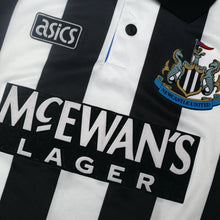Load image into Gallery viewer, 1993/95 Cole #9 Newcastle United Vintage Asics Home Football Shirt (XL)
