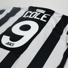 Load image into Gallery viewer, 1993/95 Cole #9 Newcastle United Vintage Asics Home Football Shirt (XL)
