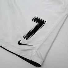 Load image into Gallery viewer, 2007/09 Ronaldo #7 Manchester United Vintage Nike Home Football Shorts (L) 34/36
