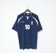Load image into Gallery viewer, 2003/05 McFADDEN #10 Scotland Vintage Diadora Home Football Shirt (XL) Everton
