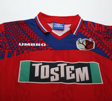 Load image into Gallery viewer, 1996/98 KASHIMA ANTLERS Vintage Umbro Home Football Shirt (M) J League
