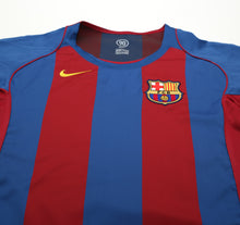 Load image into Gallery viewer, 2004/05 MESSI #30 Barcelona Vintage Nike Home Football Shirt (XXL)
