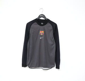 2000/01 REINA #35 Barcelona Vintage Nike GK Football Shirt (M) SPAIN