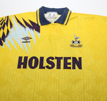 Load image into Gallery viewer, 1991/95 KLINSMANN #18 Tottenham Hotspur Vintage Umbro Away Football Shirt (M)
