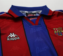 Load image into Gallery viewer, 1995/97 Barcelona Vintage Kappa Long Sleeve Home Football Shirt Jersey (L/XL)
