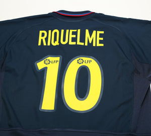 2002/03 RIQUELME #10 Barcelona Vintage Nike Away Football Shirt (XXL)
