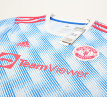 Load image into Gallery viewer, 2021/22 SHAW #23 Manchester United Vintage adidas Away Football Shirt (M/L) BNWT
