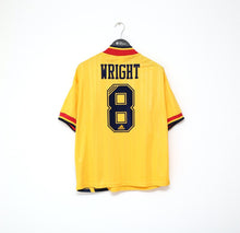 Load image into Gallery viewer, 1993/94 WRIGHT #8 Arsenal Vintage adidas Equipment Away Football Shirt (L) 40/42

