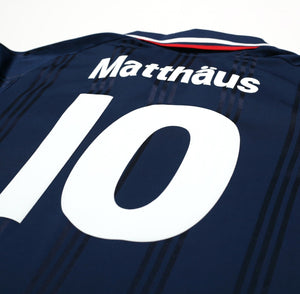 2019/20 MATTHAUS #10 Bayern Munich Retro adidas Icons Football Shirt (XL)