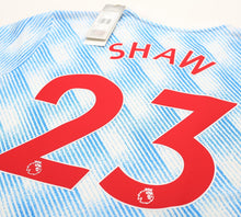 Load image into Gallery viewer, 2021/22 SHAW #23 Manchester United Vintage adidas Away Football Shirt (M/L) BNWT
