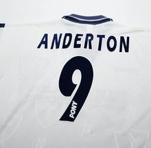 Load image into Gallery viewer, 1995/97 ANDERTON #9 Tottenham Hotspur Vintage PONY Home Football Shirt (XL)
