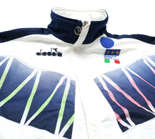 Load image into Gallery viewer, 1994 ITALY Vintage Diadora Football Track Top Jacket (M) USA 94
