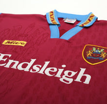 Load image into Gallery viewer, 1995/96 BURNLEY FC Vintage Mitre Home Football Shirt Jersey (XL)

