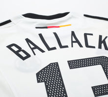 Load image into Gallery viewer, 2002/04 BALLACK #13 Germany Vintage adidas Home Football Shirt (XL) WC 2002
