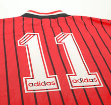 Load image into Gallery viewer, 1994/95 LAUDRUP #11 Rangers Vintage adidas Away Football Shirt Jersey (XL)
