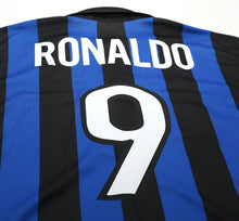 Load image into Gallery viewer, 1998/99 RONALDO #9 Inter Milan Vintage Nike Home Football Home Shirt (L) R9
