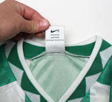 Load image into Gallery viewer, 1996/98 NIGERIA Vintage Nike Player Issue Football TraininShirt (XL)

