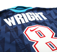 Load image into Gallery viewer, 1994/95 WRIGHT #8 Arsenal Vintage Nike Away Football Shirt (L)
