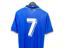 Load image into Gallery viewer, 1990 MALDINI #7 Italy Vintage Diadora Home Football Shirt Italia 90 (M) AC Milan
